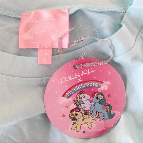 NEW Dolls Kill My Little Pony Twilight Sparkle Magic Graphic Tee Small - Picture 5 of 13